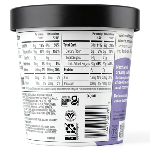 So Delicious Plant Based Ice Cream Natural Ingredients-9