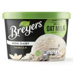 Breyers Non-Dairy Vanilla Ice Cream Oat Milk Gluten-Free-0