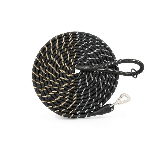 ZALER Dog Leash Screw Lock Carabiner Training Rope-2