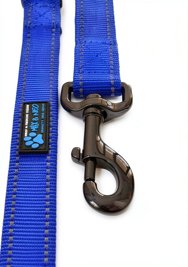 Max and Neo Dog Leash Double Handle Nylon Traffic Control-4
