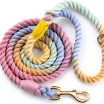 NUGUTIC Cotton Dog Leash Fashion Design Comfort Grip-0