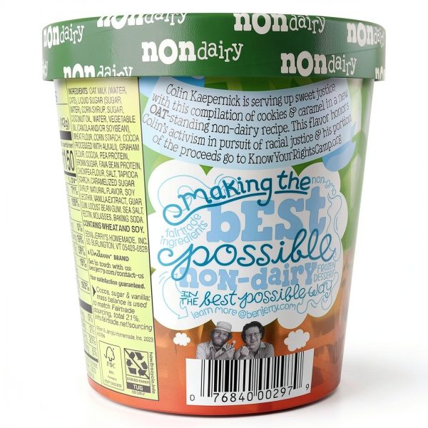Ben Jerrys Vegan Non Dairy Ice Cream Caramel Fudge-4