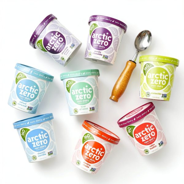 Arctic Zero Plant Based Ice Cream Non Dairy Low Calorie-5