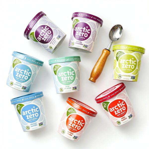 Arctic Zero Plant Based Ice Cream Non Dairy Low Calorie-5