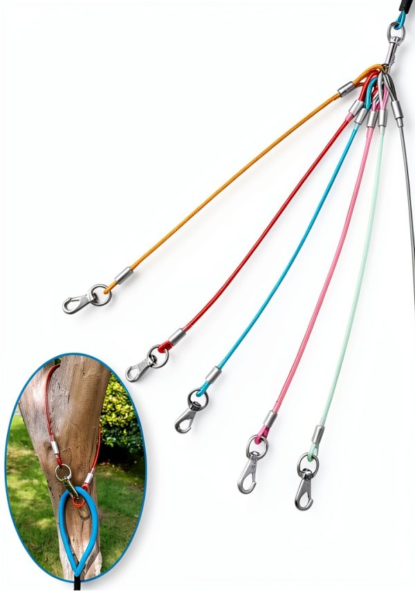 Mi Metty Dog Leash Extension Anti Bite Rope for All Dogs-4