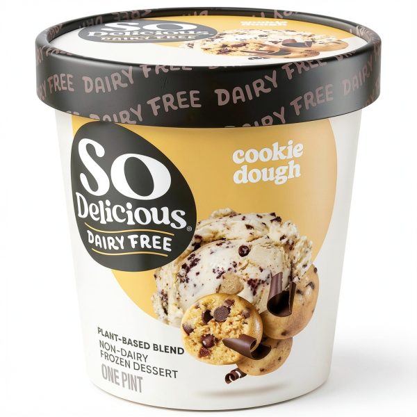 So Delicious Cookie Dough Plant Based Frozen Dessert Dairy-0