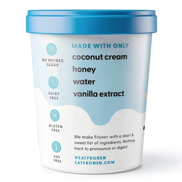Fronen Plant Based Ice Cream No Hydrogenated Fats-2