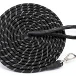 ZALER Dog Leash Screw Lock Carabiner Training Rope-0