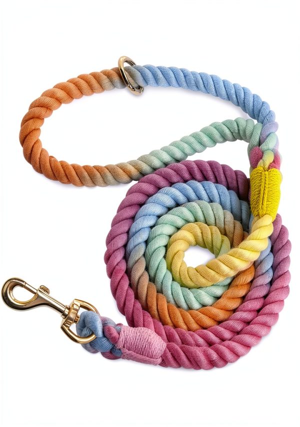 NUGUTIC Cotton Dog Leash Fashion Design Comfort Grip-1
