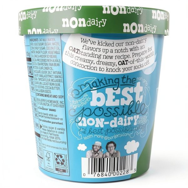 Ben Jerrys NonDairy Vegan Ice Cream Vanilla Cookie Swirl-4