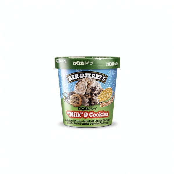 Ben Jerrys NonDairy Vegan Ice Cream Vanilla Cookie Swirl-7