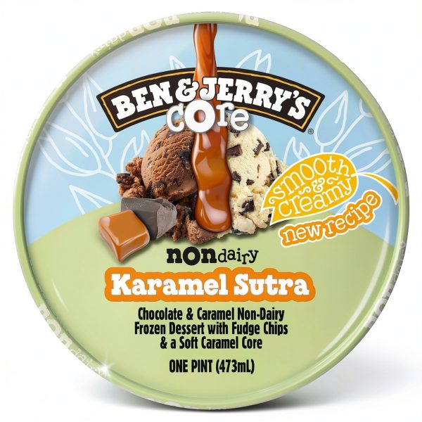 Ben Jerrys Vegan Non Dairy Frozen Dessert Chocolate Caramel-6