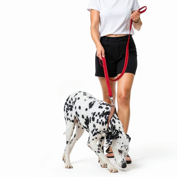 TwoEar Dog Leash Reflective Padded Handles Medium Dogs-5