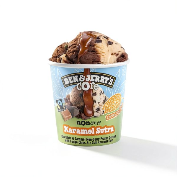 Ben Jerrys Vegan Non Dairy Frozen Dessert Chocolate Caramel-5