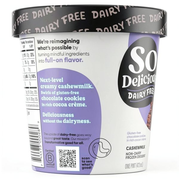 So Delicious Plant Based Ice Cream Natural Ingredients-10