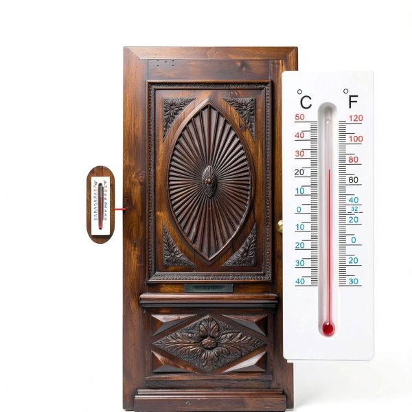Thermometer Key Hider hualayou Portable Design-6