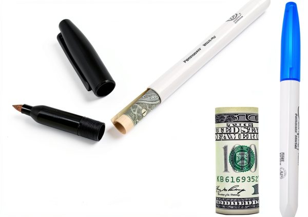 Secret Stash Pen Compact Safe Black ABS Design-5