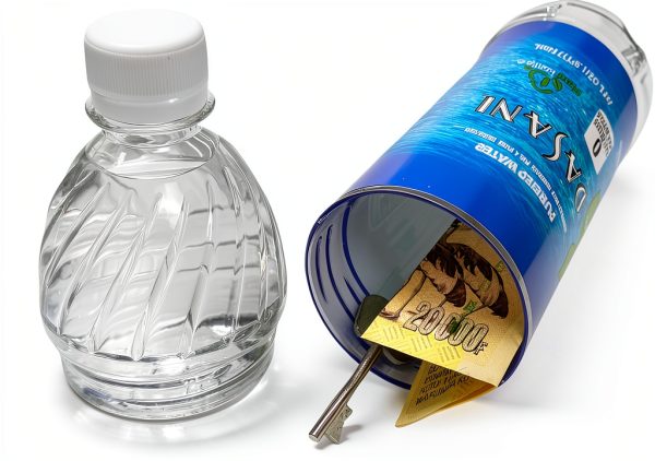 LetPetSet Diversion Water Bottle Portable Plastic-3