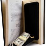 Hidden Book Safe Streetwise Oak Wood Safe-0