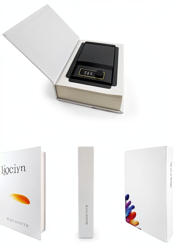 Diversion Safe Generic Metal Compact Book Safe-1