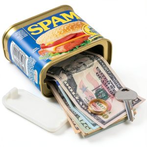 BigMouth Spam Can Safe – Authentic Replica Money Hiding Box Model-0