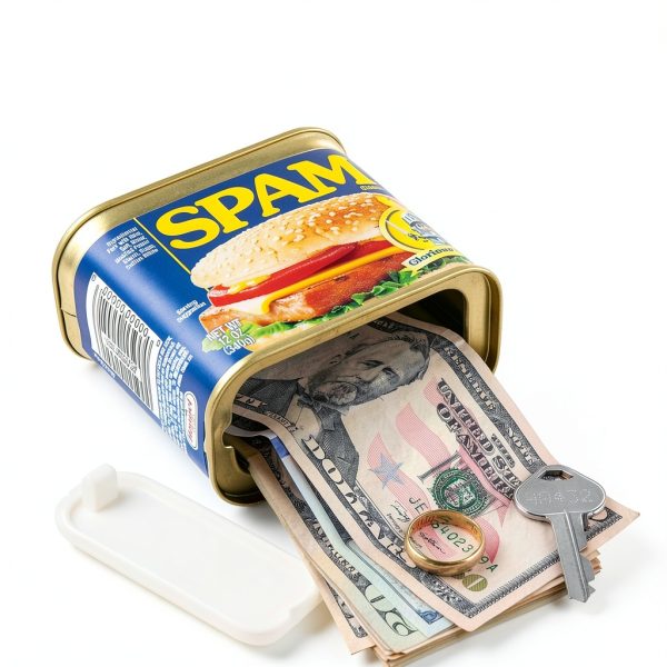 BigMouth Spam Can Safe – Authentic Replica Money Hiding Box Model-4