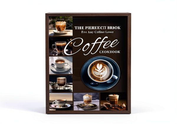 KOFAIR Large Coffee Book Safe with Mechanical Code Lock Fireproof Bag-5