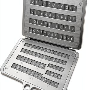 Ellipal Seed Phrase Steel Safe White 24‑Compartment Waterproof-0